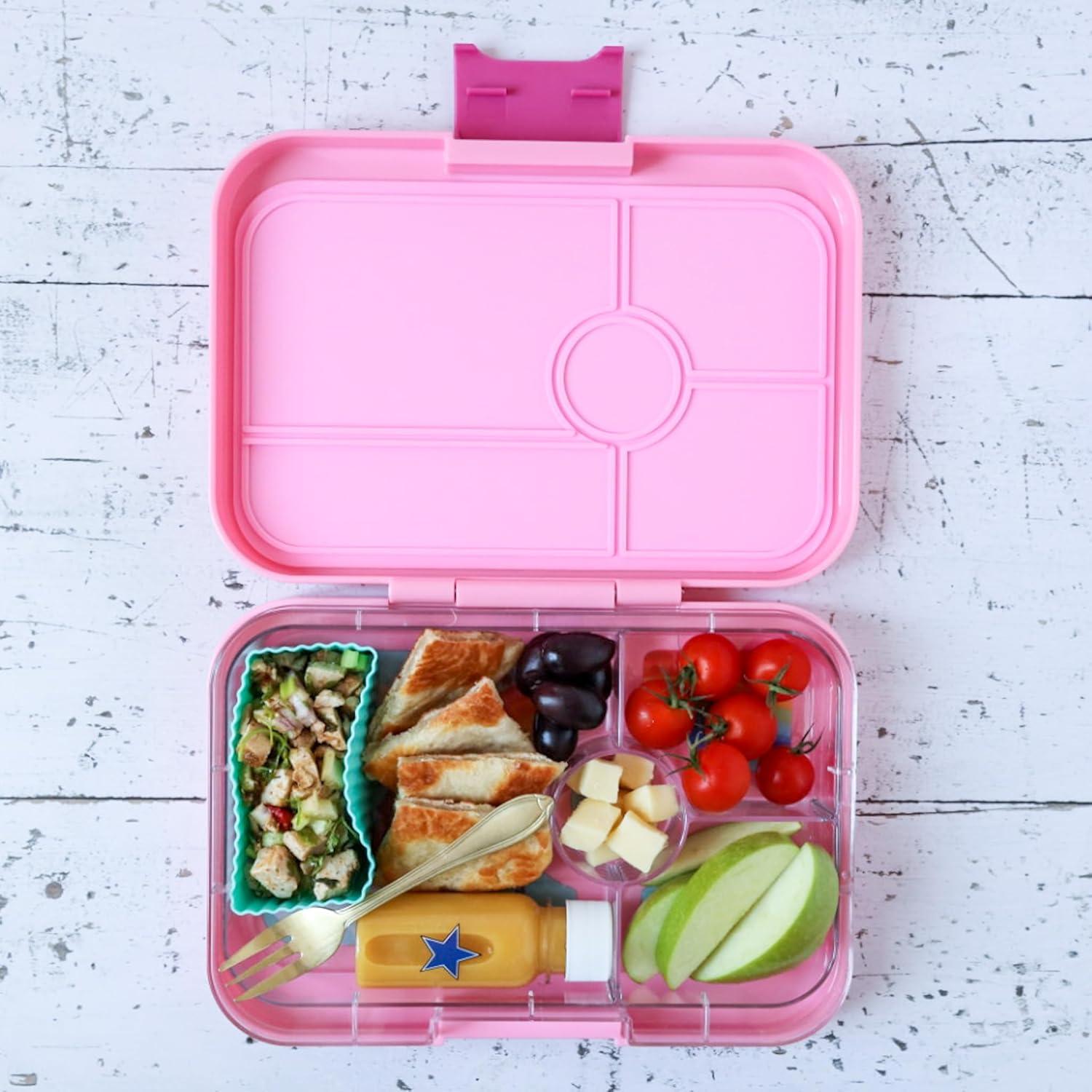 Yumbox Tapas Bento Box Rosa Capri 4 Compartimentos 4.2 Tazas