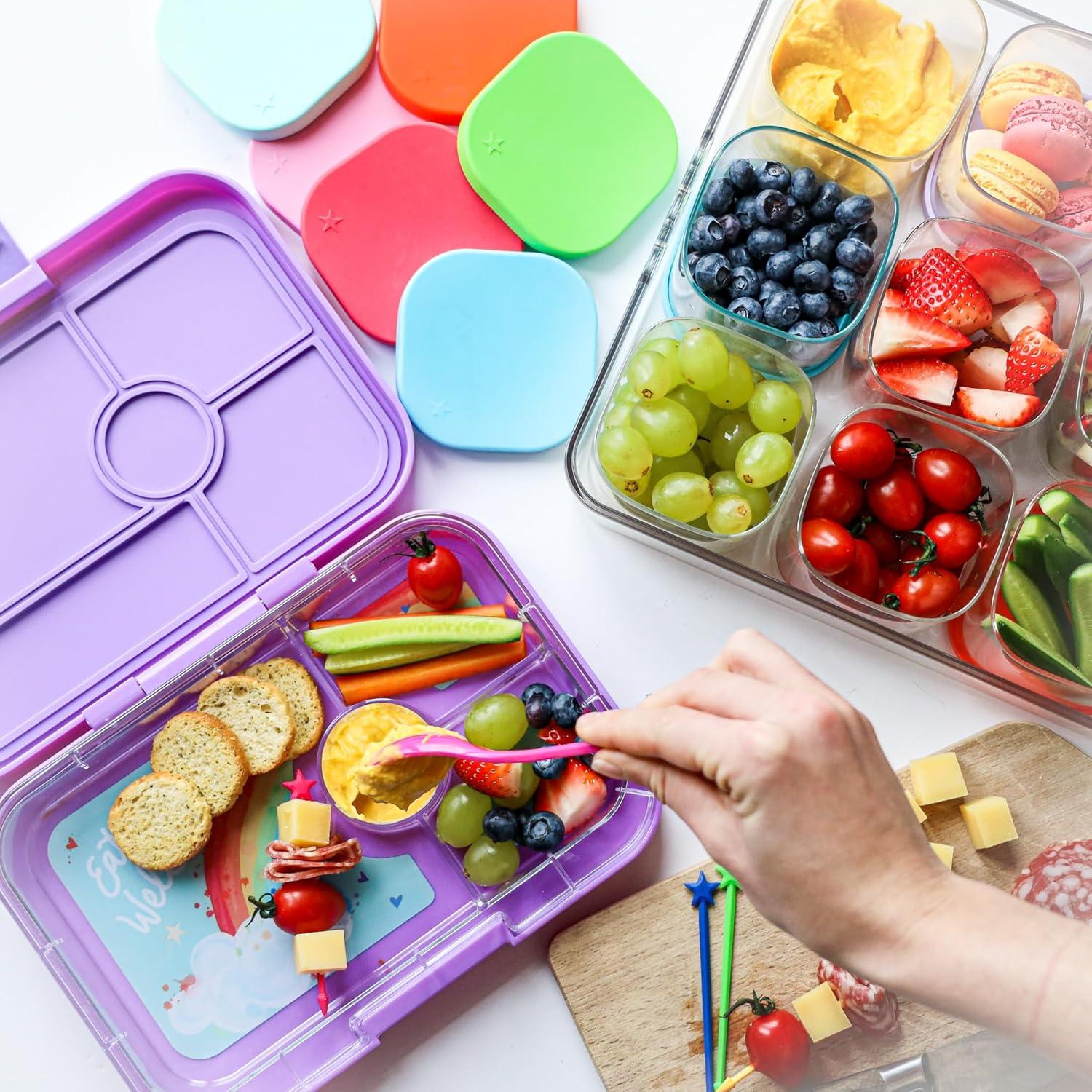 Yumbox Tapas Bento Box Rosa Capri 4 Compartimentos 4.2 Tazas
