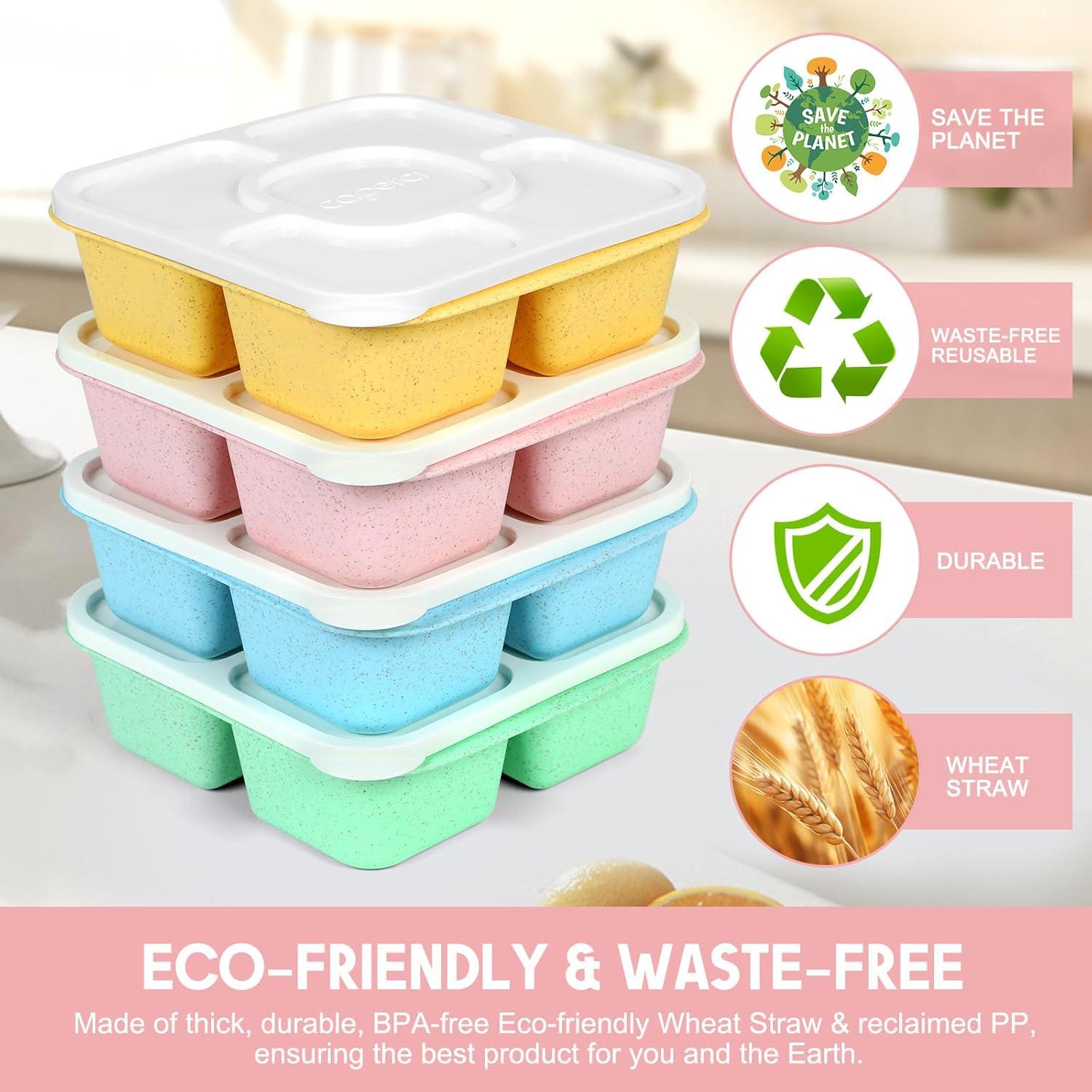 Contenedores de Snack Caperci CK319 Bento 5 Compartimentos