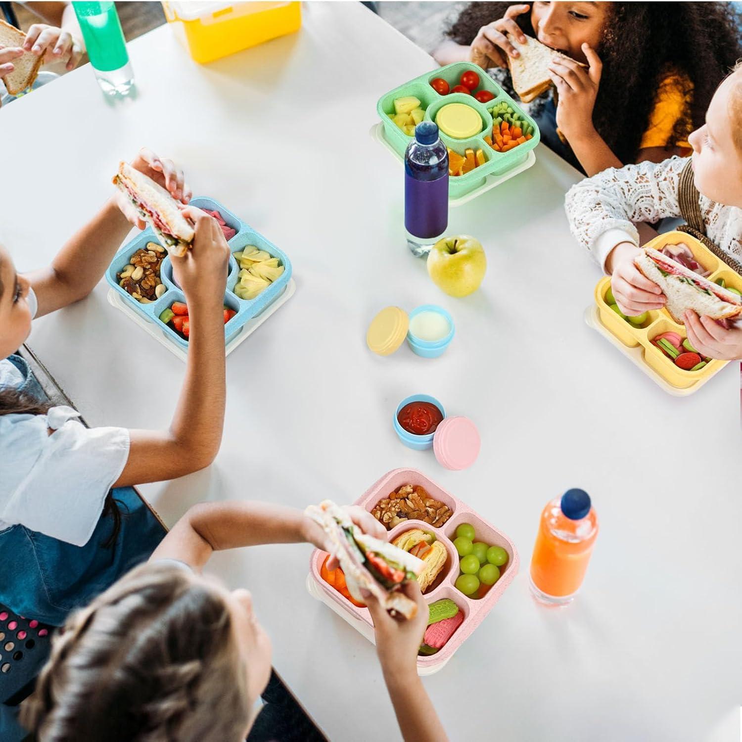 Contenedores de Snack Caperci CK319 Bento 5 Compartimentos