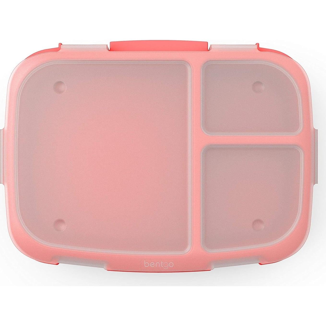 Bandeja de Comidas Bentgo Fresh Roja - 4 Compartimentos, Libre de BPA