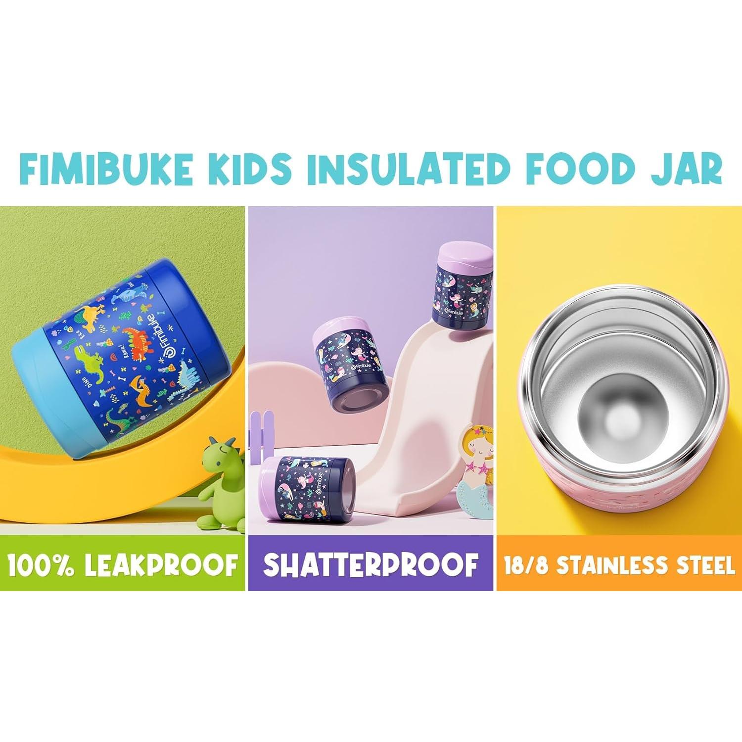 Caja de Almuerzo Aislada Fimibuke 7 Piezas para Niños