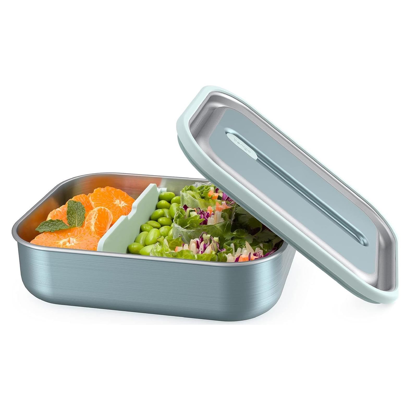 Fiambrera Bentgo MicroSteel a Prueba de Fugas 1200 mL Aqua