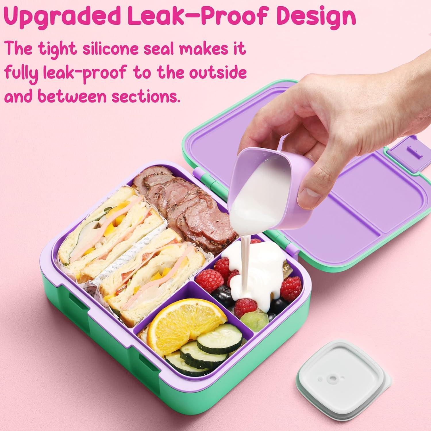 Caja Bento Fimibuke para Niños 32 oz a Prueba de Fugas