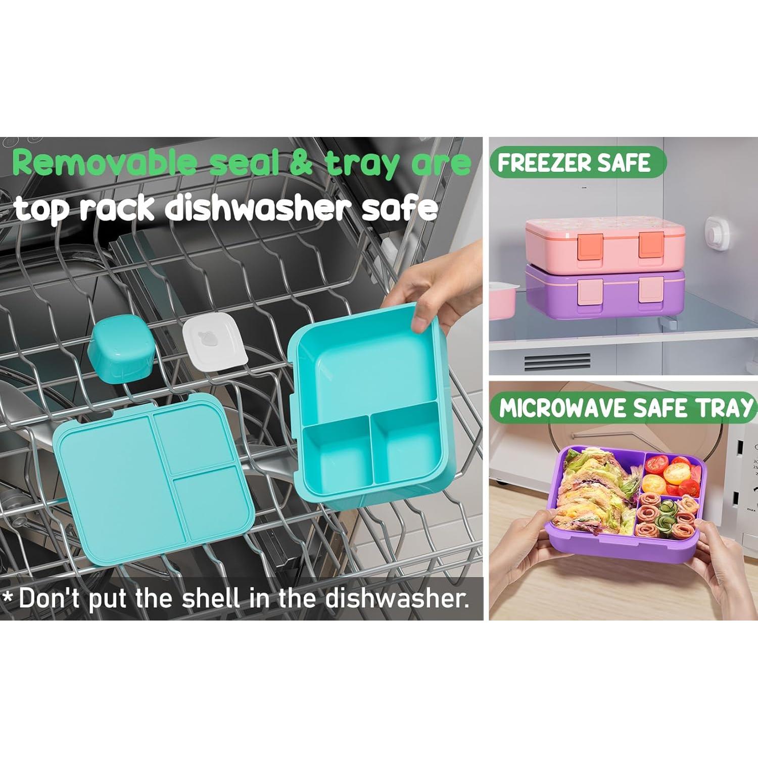 Caja Bento Fimibuke para Niños 32 oz a Prueba de Fugas