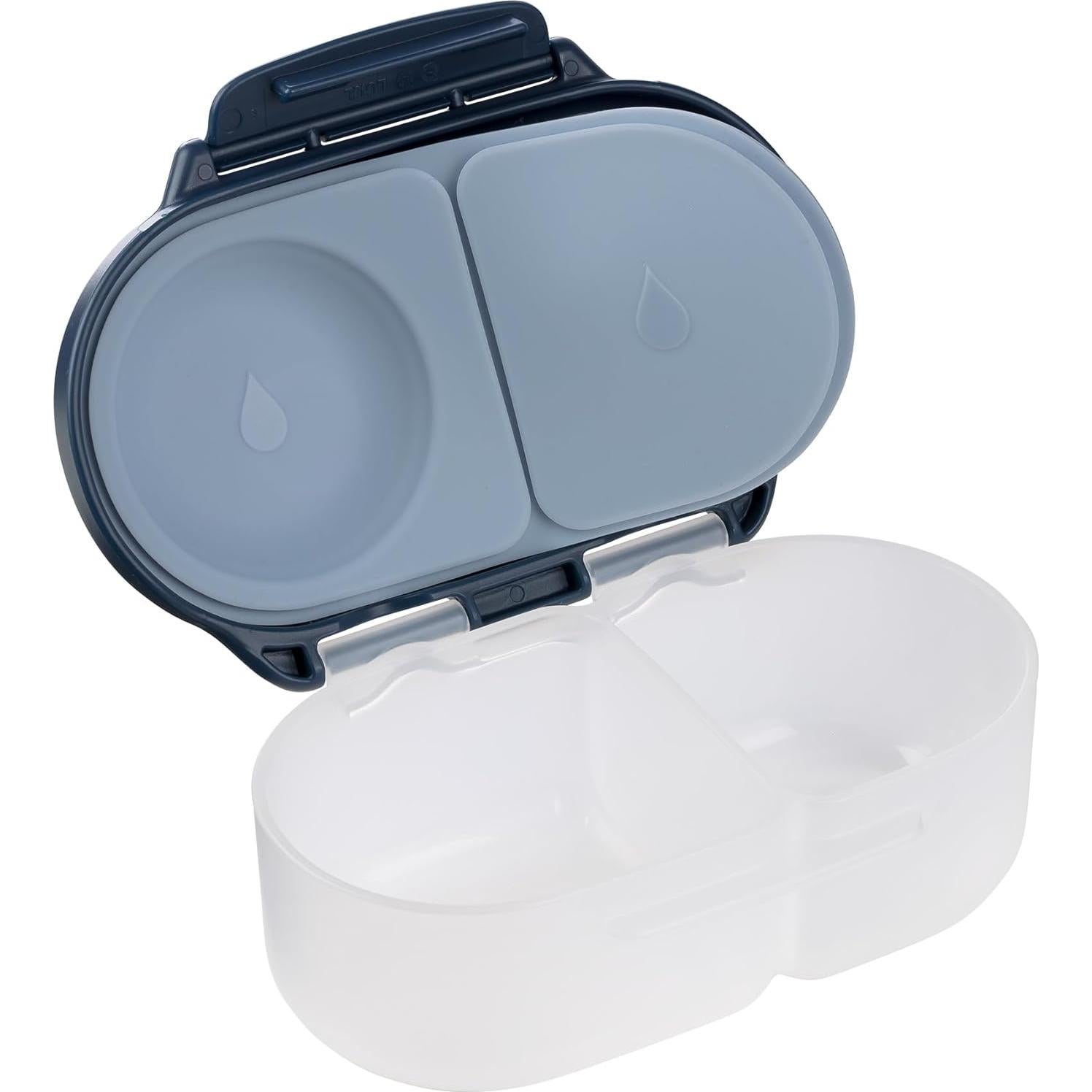 Contenedor de Snacks b.box Medianoche 2 Compartimentos 0.15L