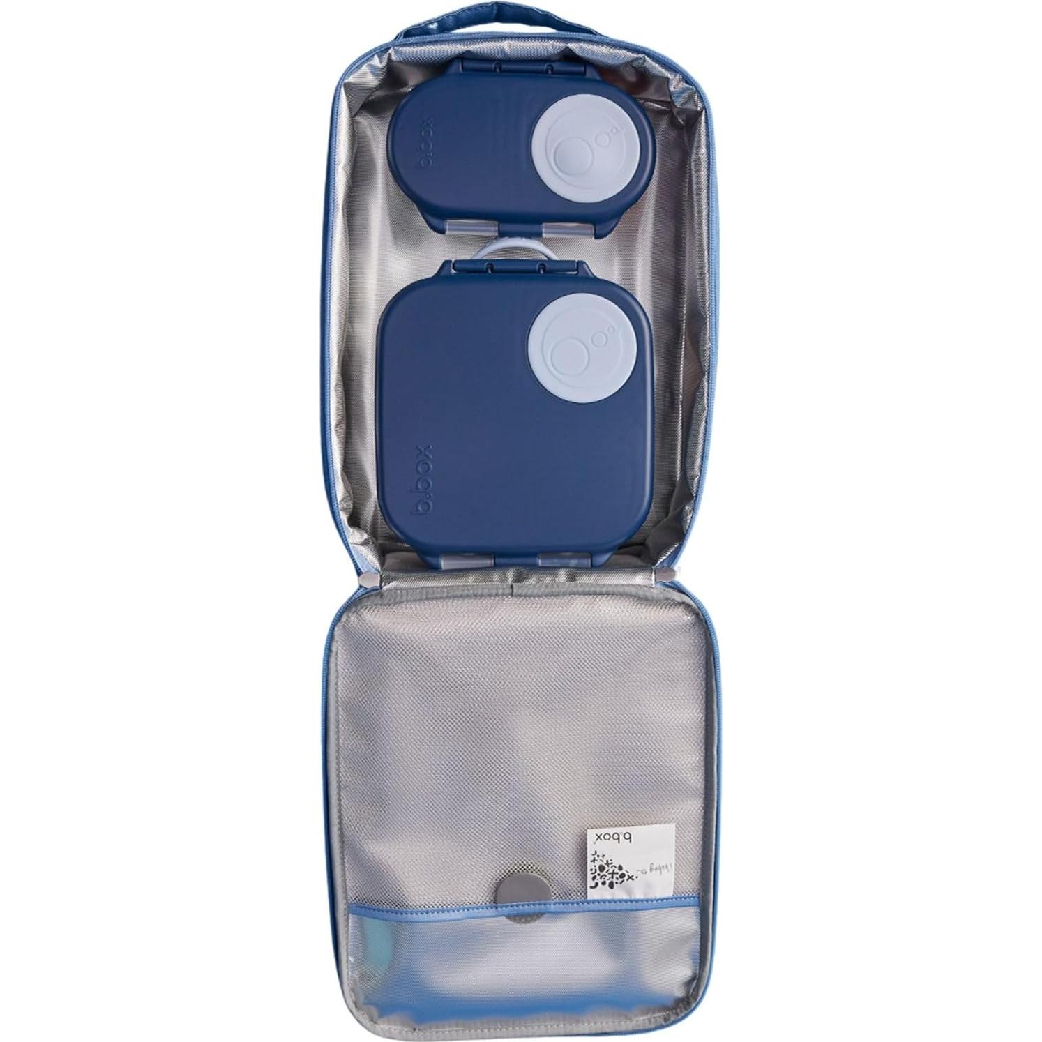 Contenedor de Snacks b.box Medianoche 2 Compartimentos 0.15L