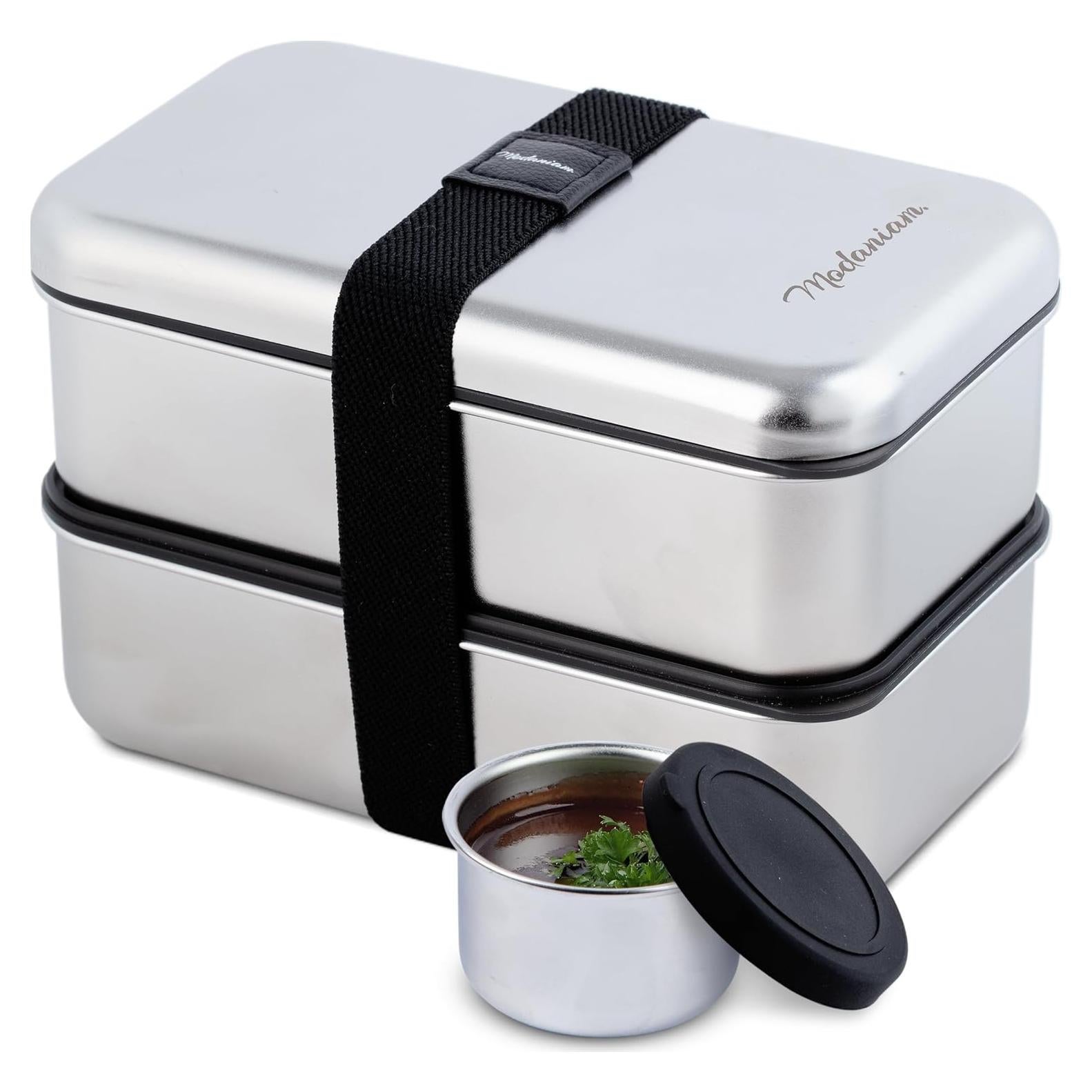 Caja Bento Acero Inoxidable Modaniam 54 Oz A prueba de Fugas