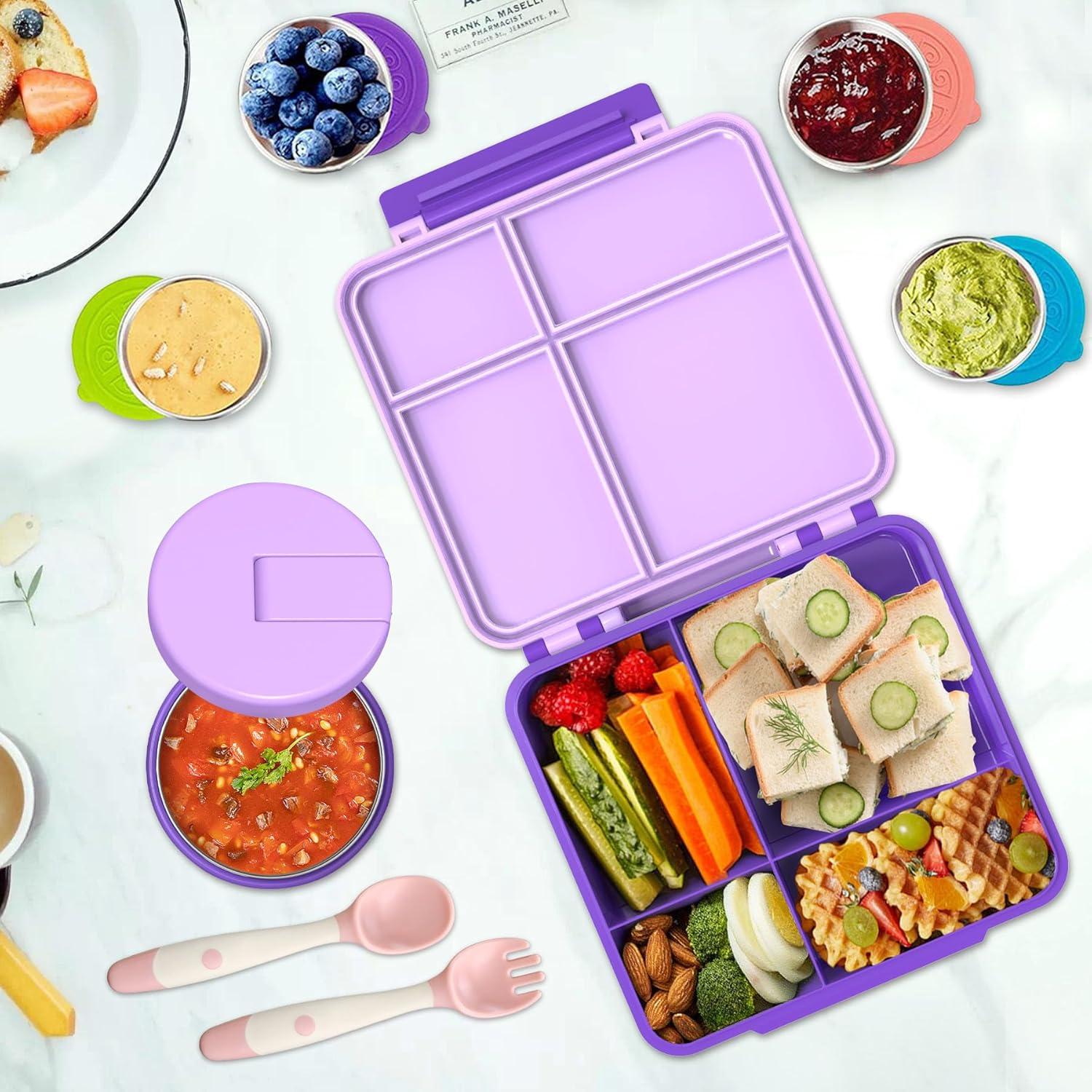 Caja de Almuerzo Bento Aimsnk para Niños con Termo 240ml