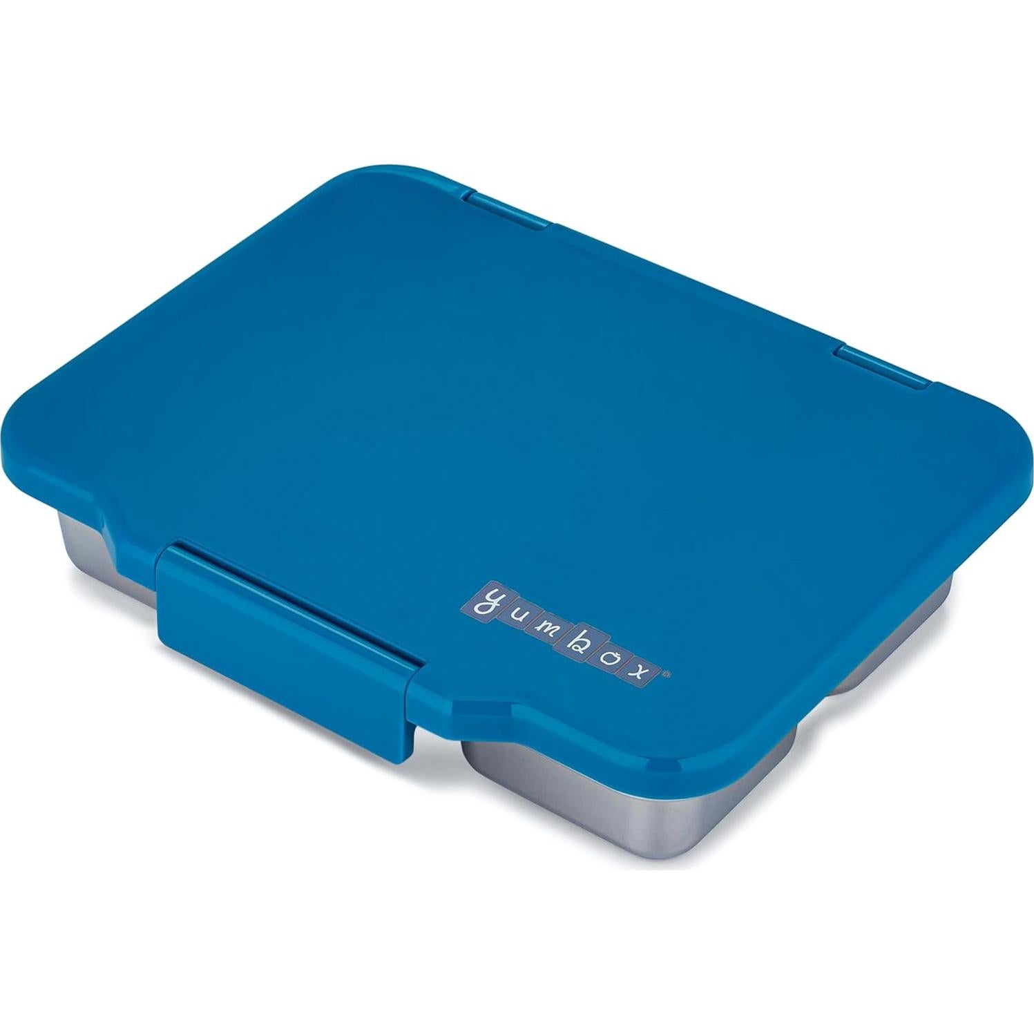 Caja Bento Yumbox Prêt Acero Inoxidable 0.81L Azul Normandía