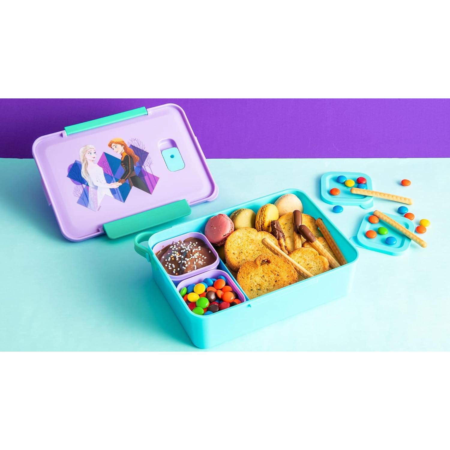 Caja Bento Reutilizable Zak Designs Frozen 2 - 3 Piezas