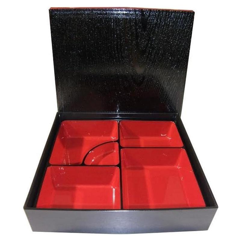 Caja Bento Tradicional Japonesa JapanBargain 1923 - Set de 3 Piezas