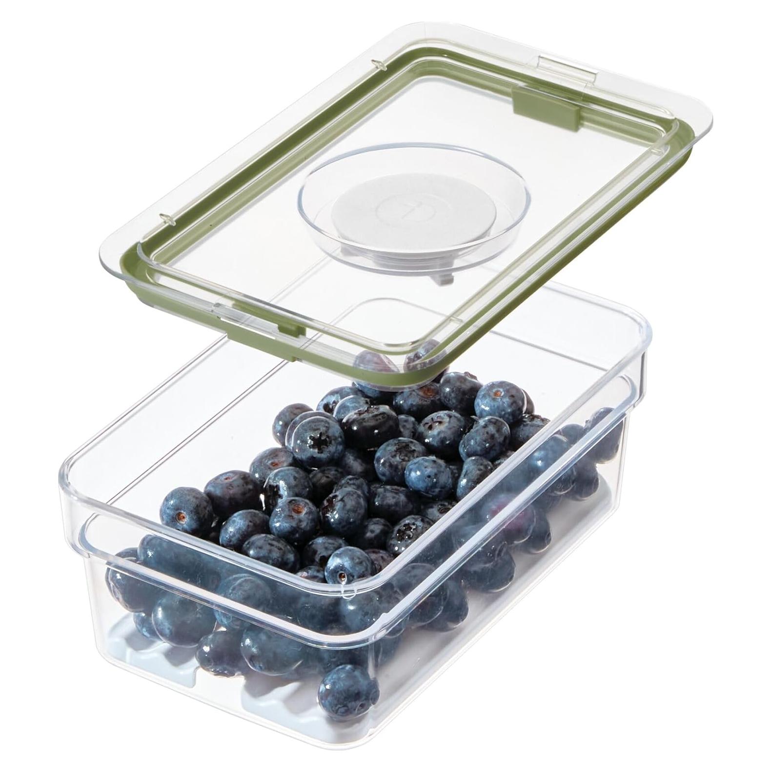 Bin de Almacenamiento iDesign Fresca 12.7x20.6x7.6cm Transparente