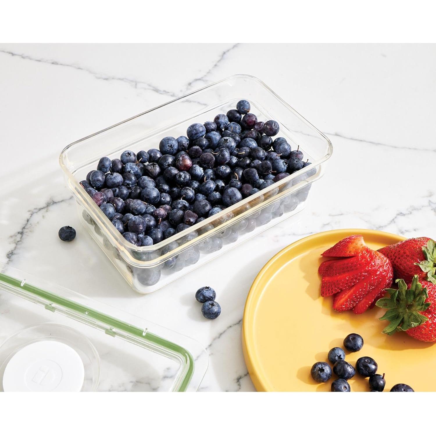 Bin de Almacenamiento iDesign Fresca 12.7x20.6x7.6cm Transparente