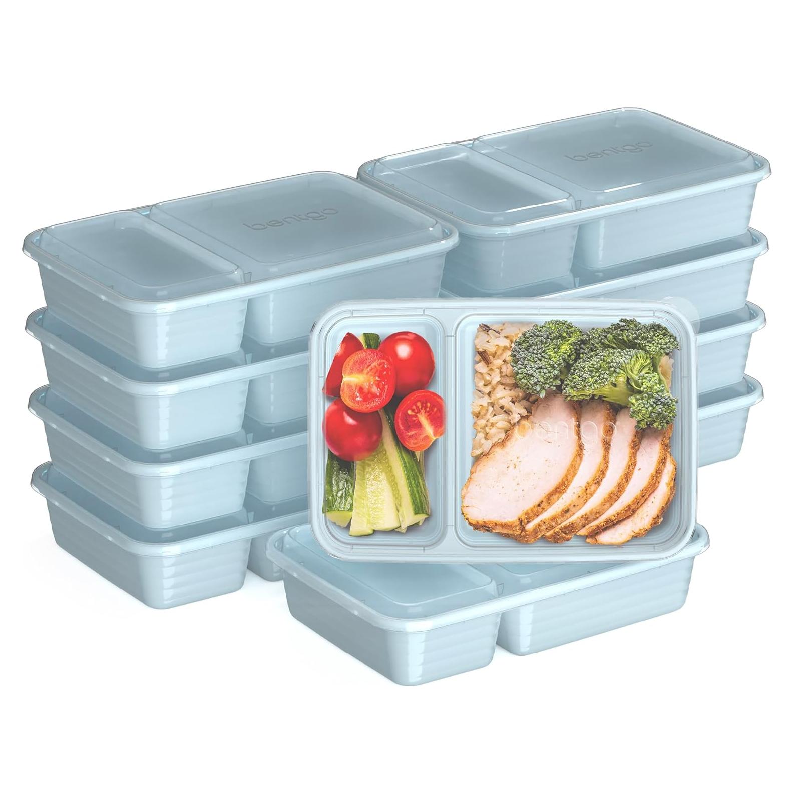 Set de 20 Contenedores de Comida Bentgo 2 Compartimentos BPA Libre