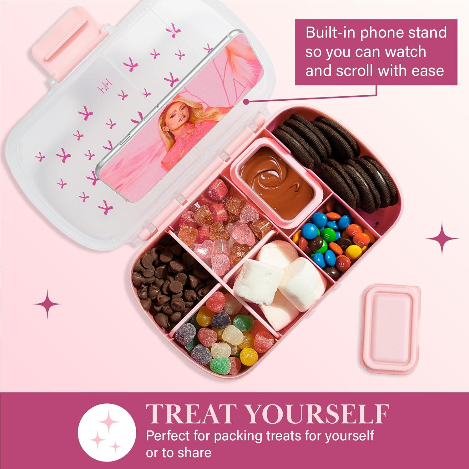 Cajas de Snack Estilo Bento Paris Hilton 2-Pack 7 Compartimentos