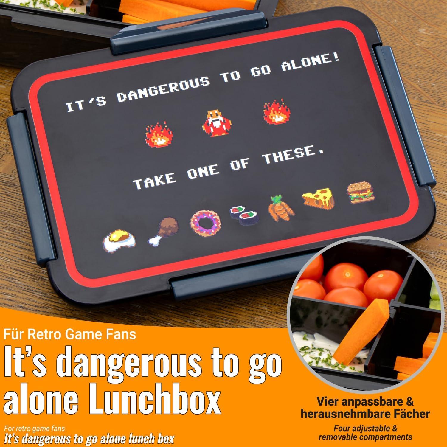 Lunchbox Bento Box getDigital 800ml 4 Compartimentos Ajustables