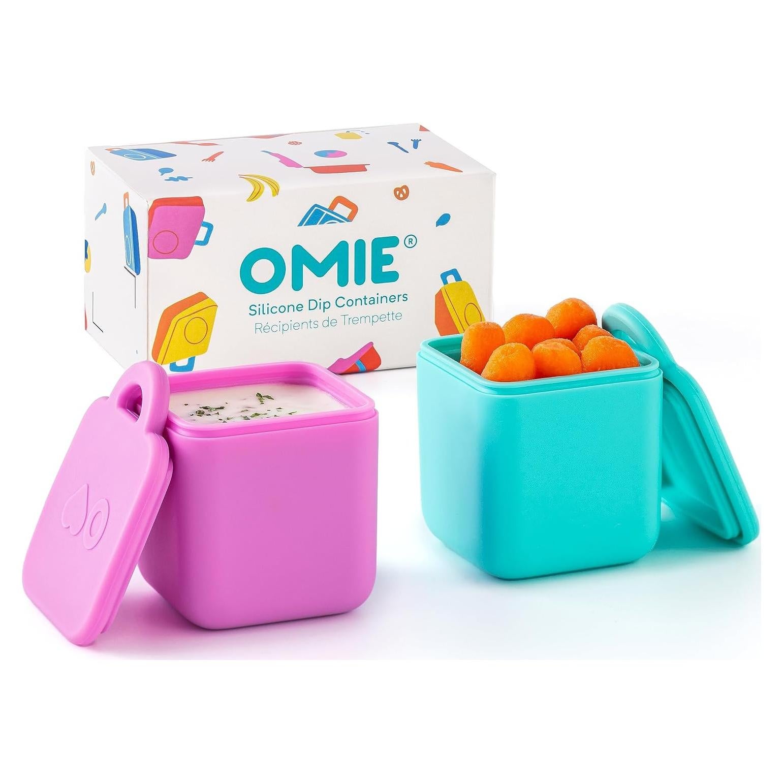 Contenedores a Prueba de Fugas OMIE para Salsas - 2 Piezas