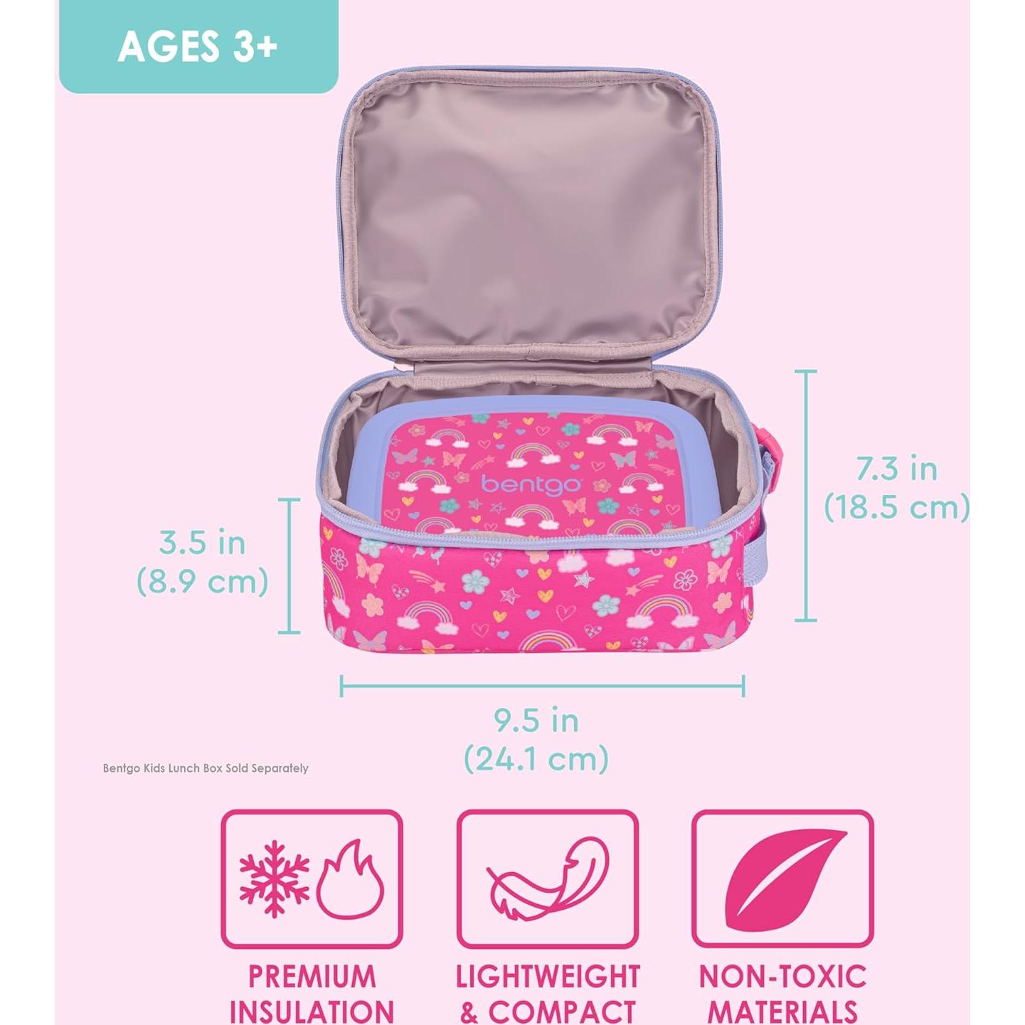 Bolsa Térmica Bentgo para Niños Arcoíris - Resistente al Agua