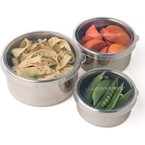 Contenedor de Alimentos U-Konserve de Acero Inoxidable 255g