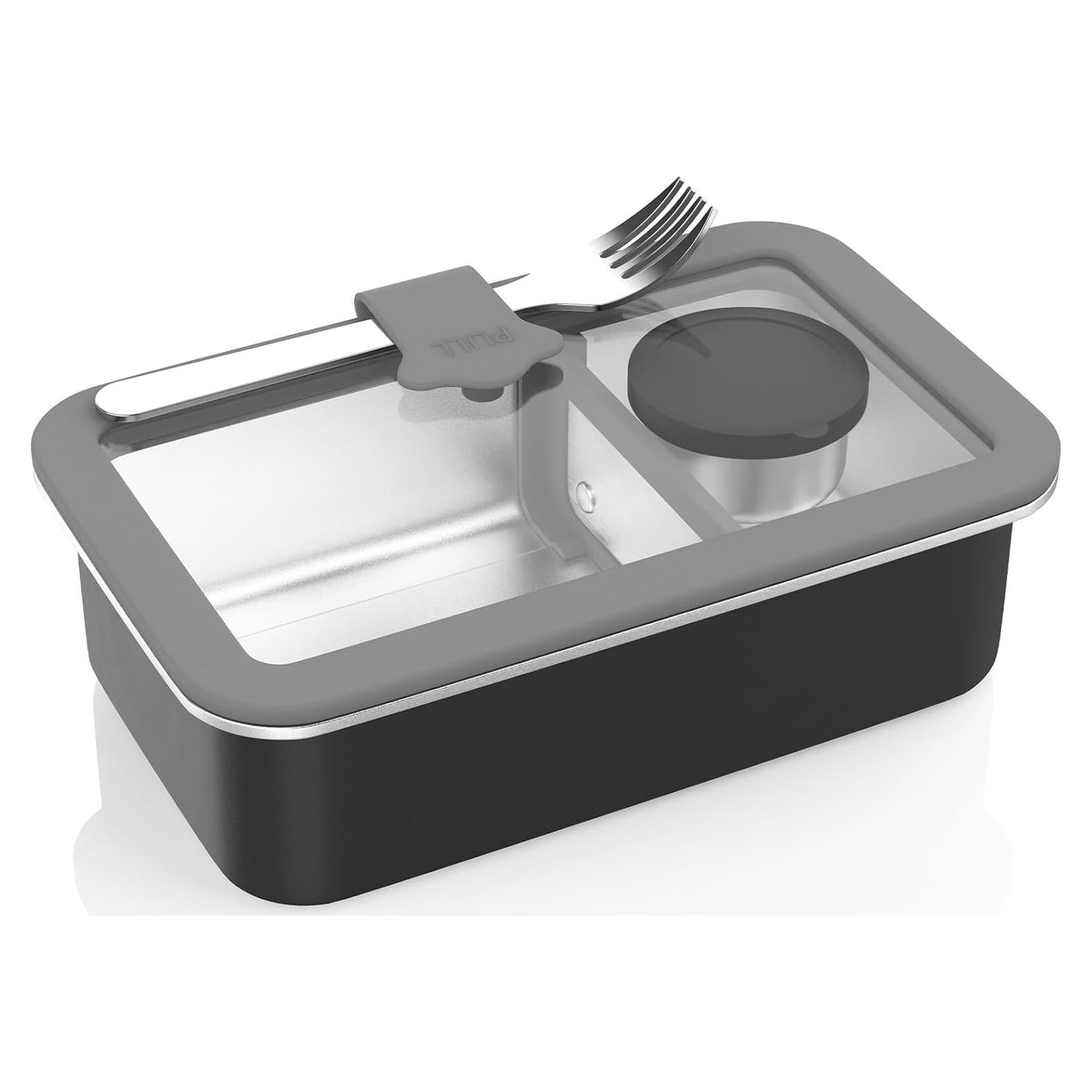 Caja Bento de Acero Inoxidable Bakpoco 1250ml A Prueba de Fugas