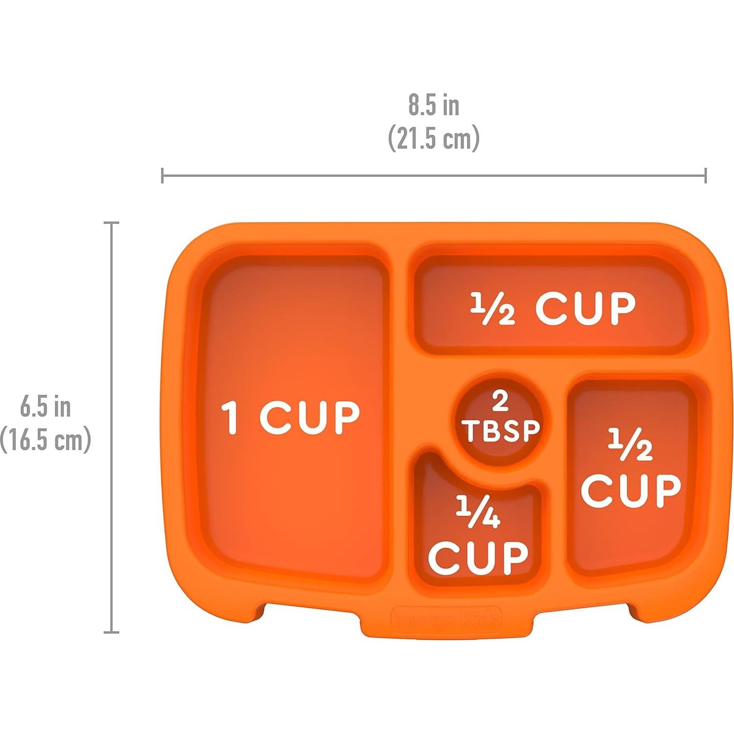 Bandeja Bentgo Kids Aviones - Reutilizable, 5 Compartimentos