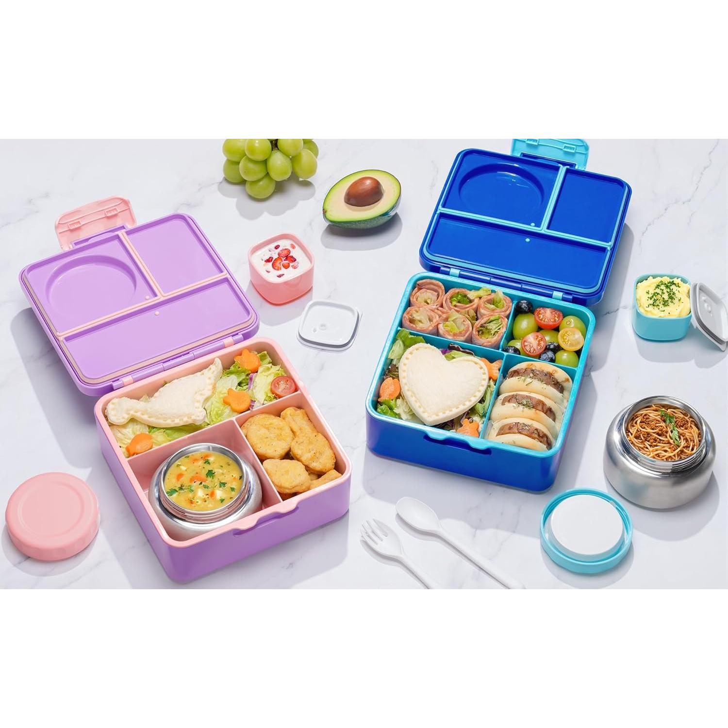 Caja de Almuerzo Bento Fimibuke 5 en 1 para Niños y Adultos