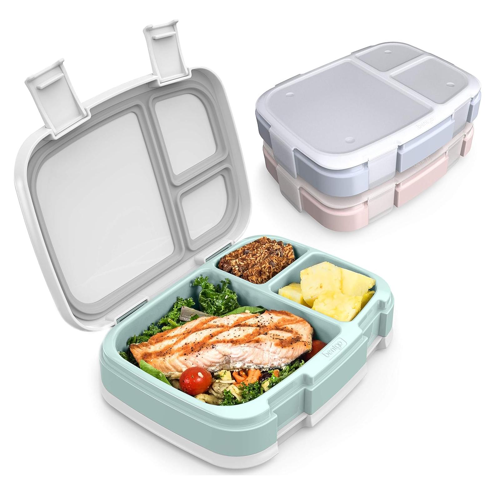 Bentgo Fresh Set de 3 Cajas de Almuerzo Reutilizables 1.2L