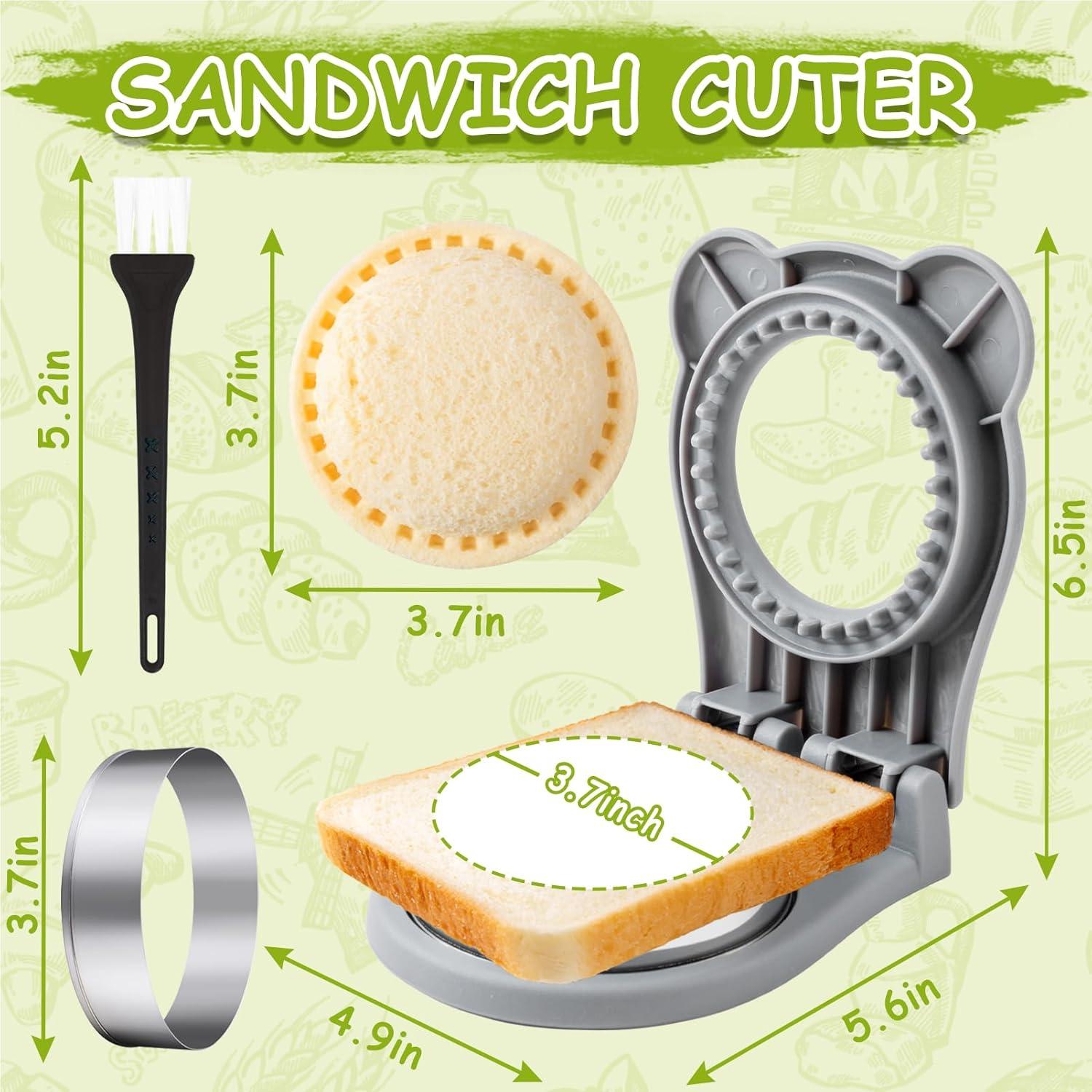 Cortador y Sellador de Sándwiches Uncrustable Nifogo 11.4x14.2cm
