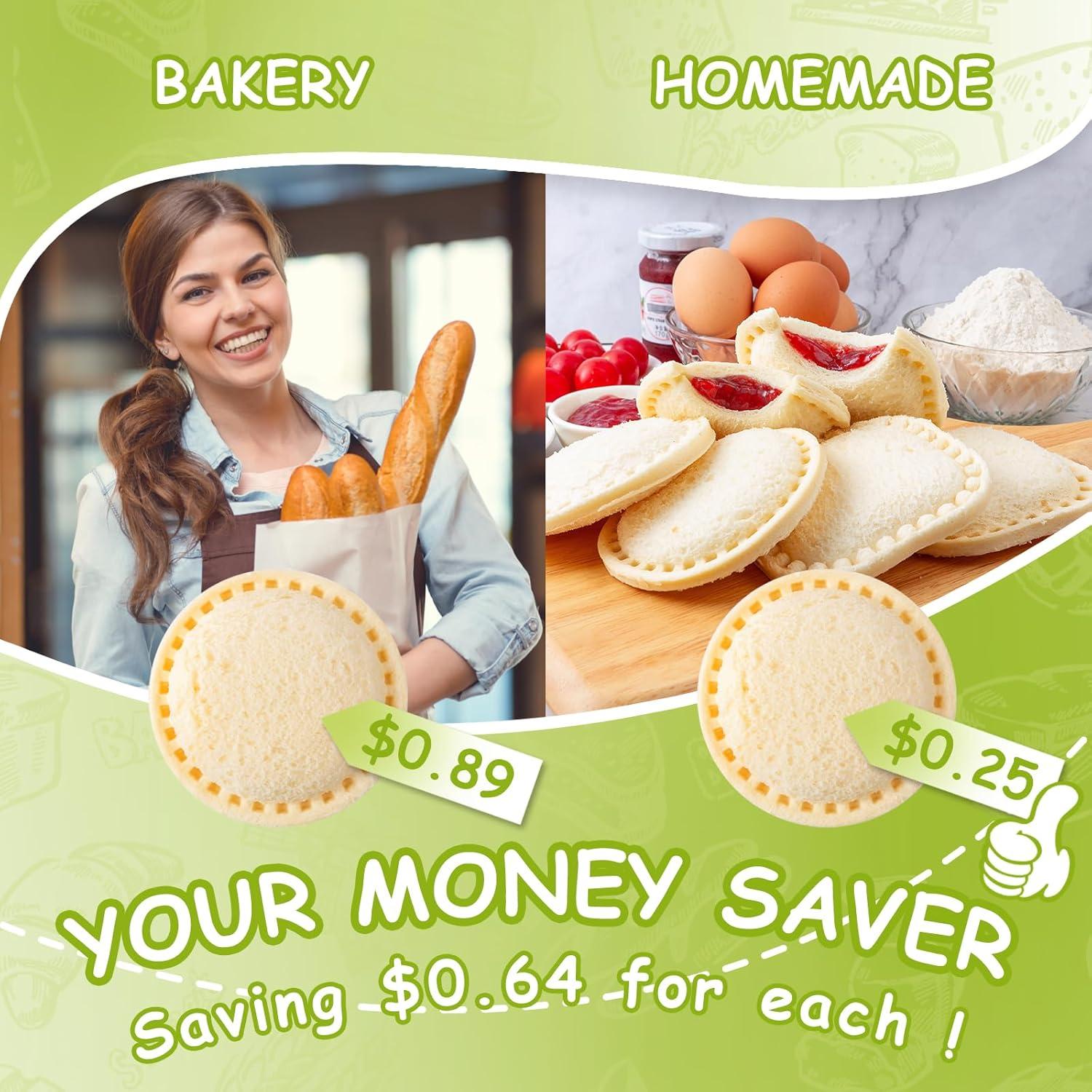 Cortador y Sellador de Sándwiches Uncrustable Nifogo 11.4x14.2cm