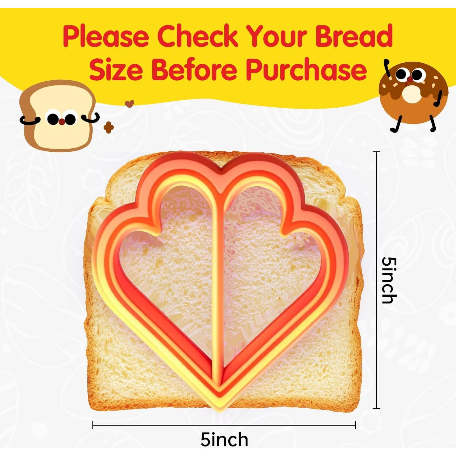 Cortadores de Sándwich Doiaz Coloridos - Set de 36 Piezas