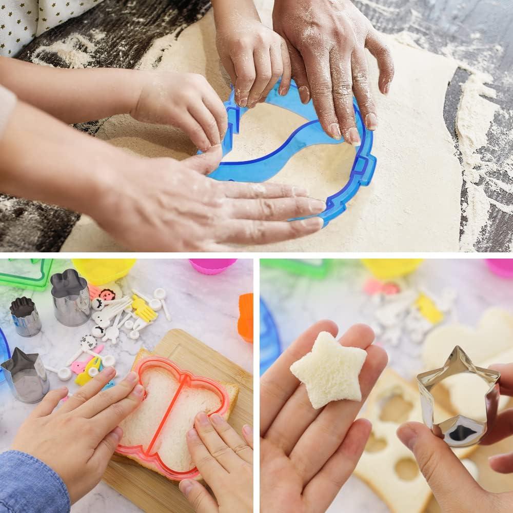 Set de 32 Piezas Cortadores de Sándwich JOGILBOY Multicolor