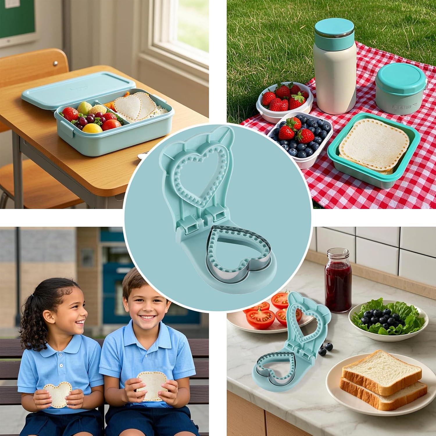 Cortador y Sellador de Sándwich Corazón RHVQ - Acero Inoxidable