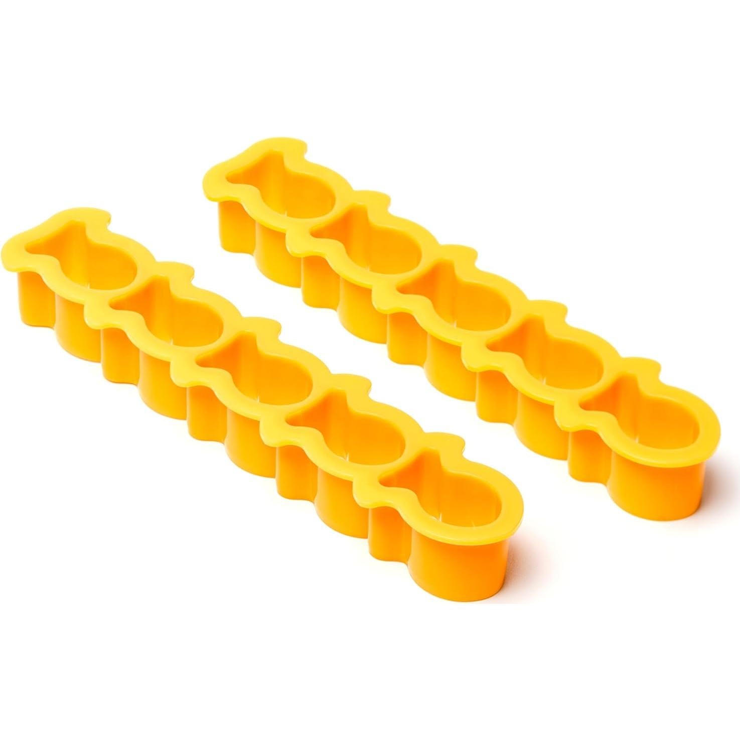 Cortadores de Galletas Pez Naranja Littledeerco 2-Pack Apto Lavavajillas