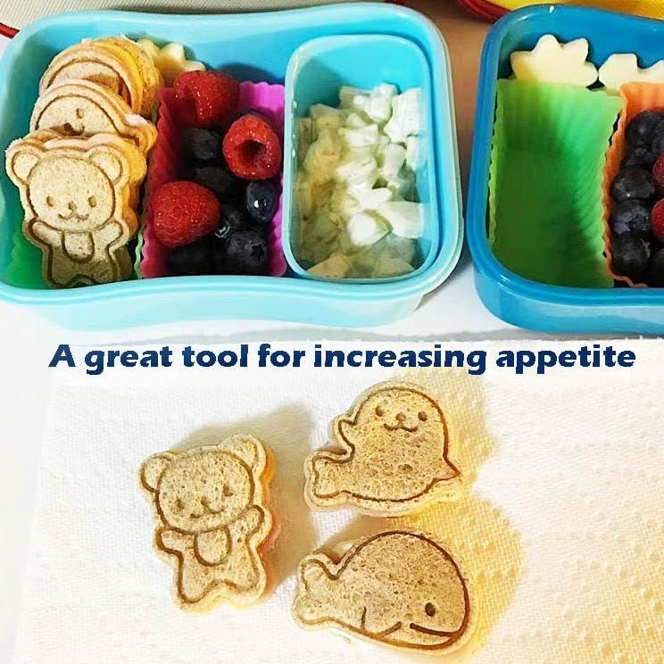 Cortador de Sándwiches YNHIAG 4 Pcs Animales 5.08 cm