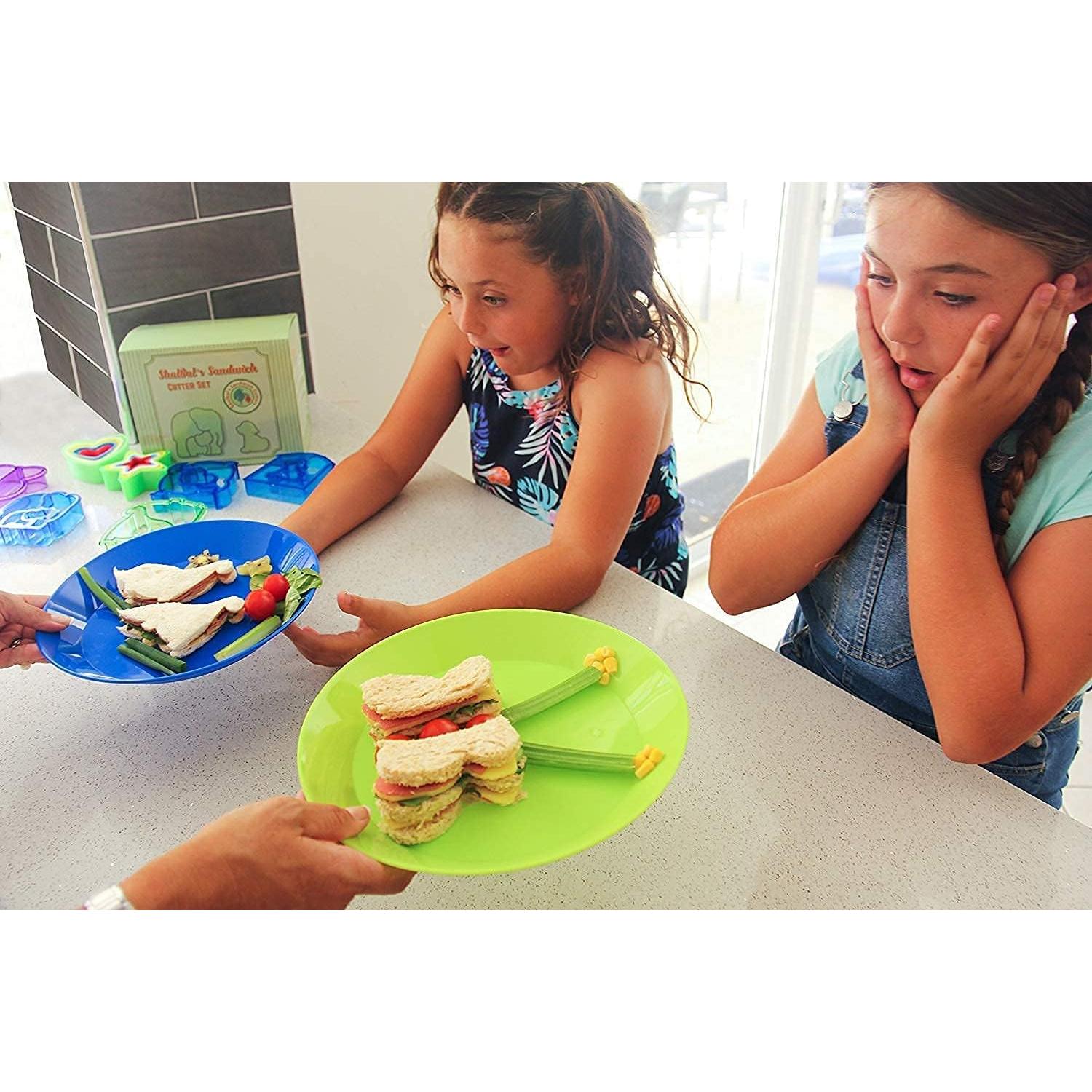 Cortadores de Sándwich Frigatebird 6 Piezas Animales