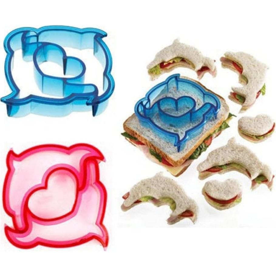 Cortadores de Sándwich Frigatebird 6 Piezas Animales