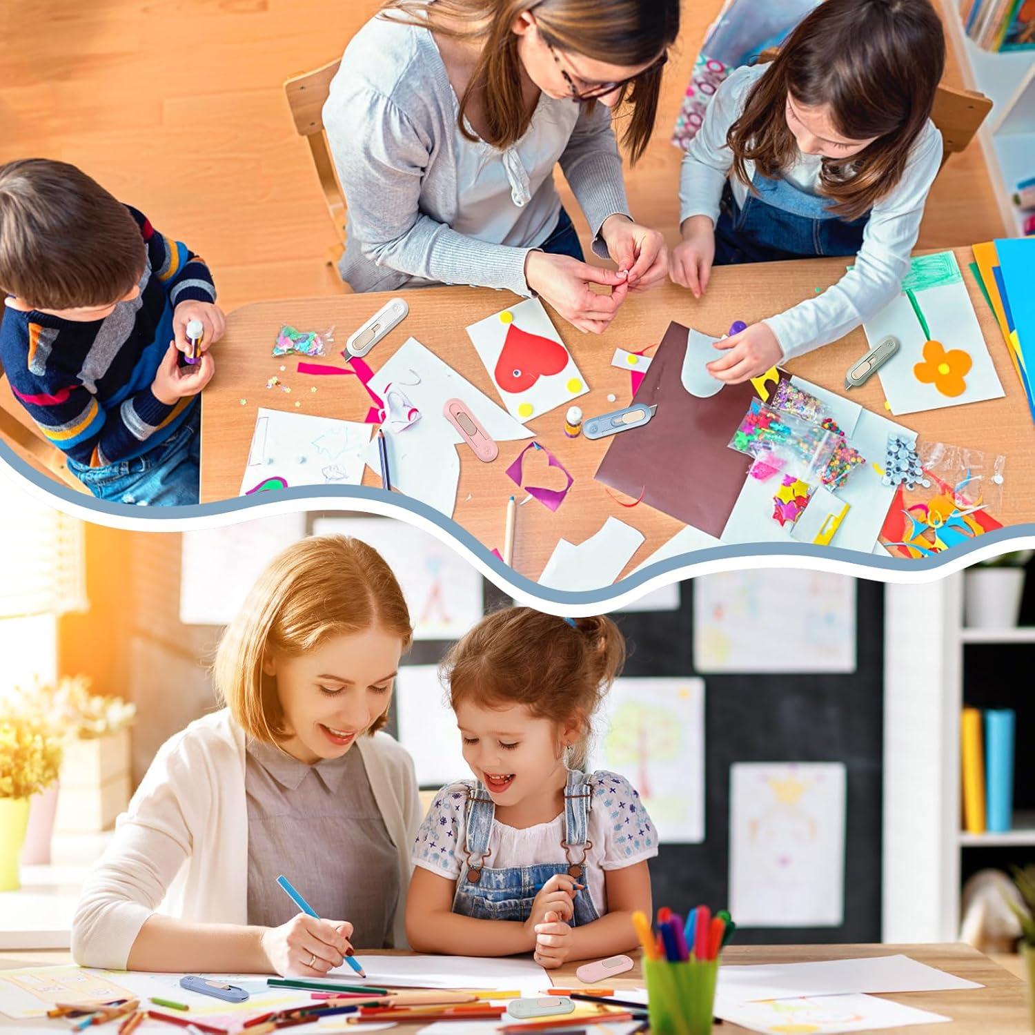 Cortador de Cajas Retráctil 4 Pcs Ysuovuf - Seguridad y Durabilidad