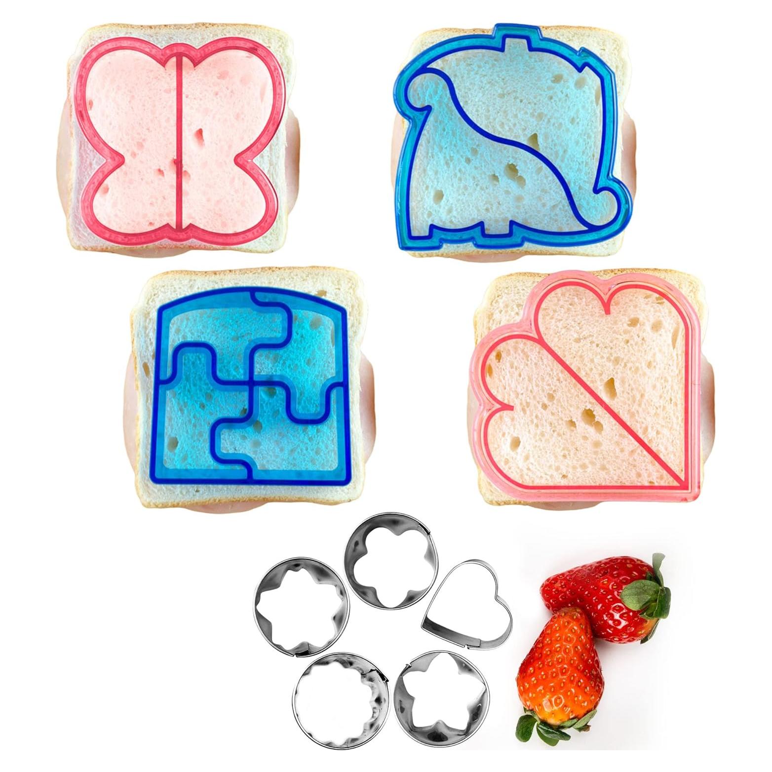 Set de Cortadores de Sándwich StarPack 9pcs para Niños