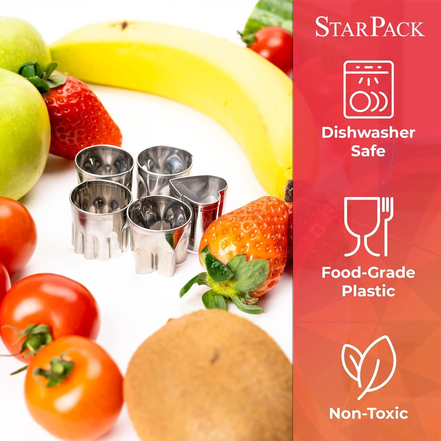 Set de Cortadores de Sándwich StarPack 9pcs para Niños