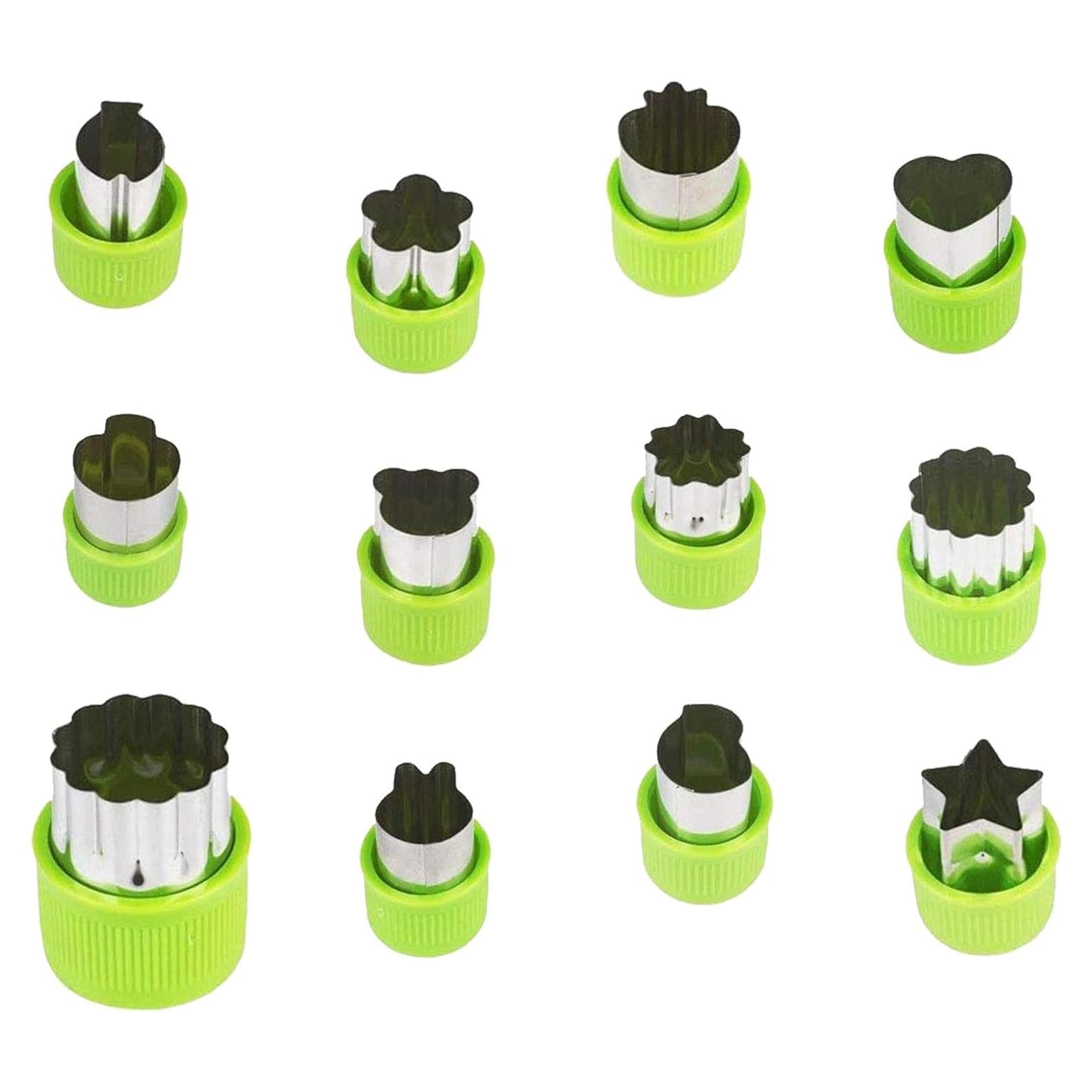 Cortadores de Galletas para Niños LetGoShop 12 Formas Seguras