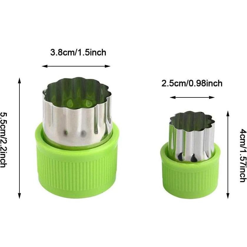 Cortadores de Galletas para Niños LetGoShop 12 Formas Seguras