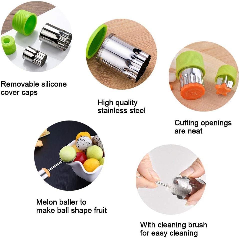 Cortadores de Galletas para Niños LetGoShop 12 Formas Seguras