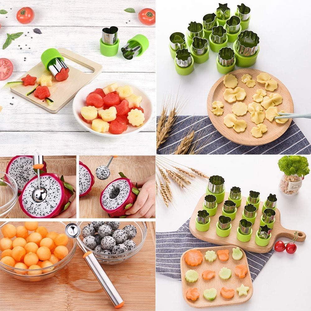 Cortadores de Galletas para Niños LetGoShop 12 Formas Seguras