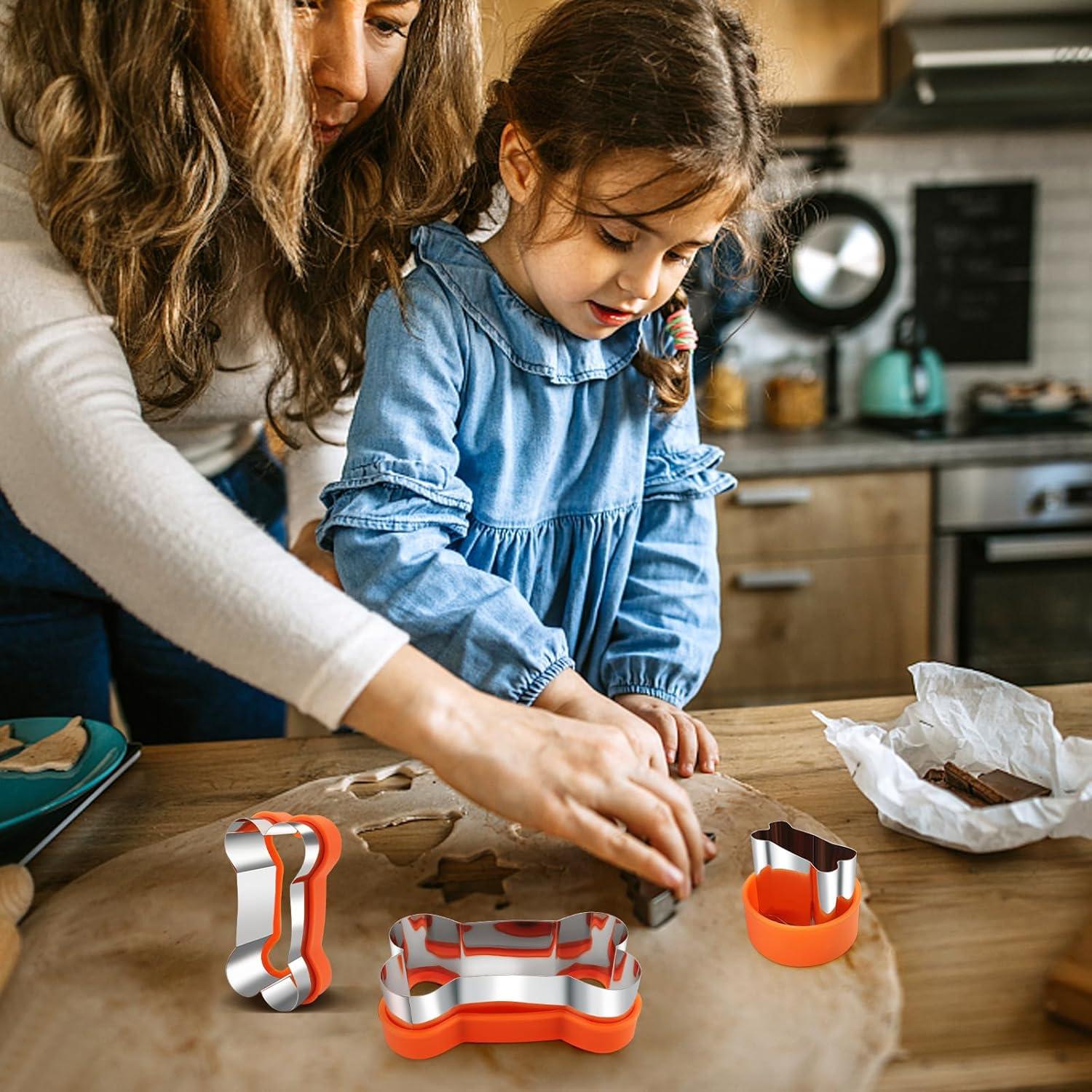 Juego de Cortadores de Galletas para Perros HiHITAOO - 3 Piezas