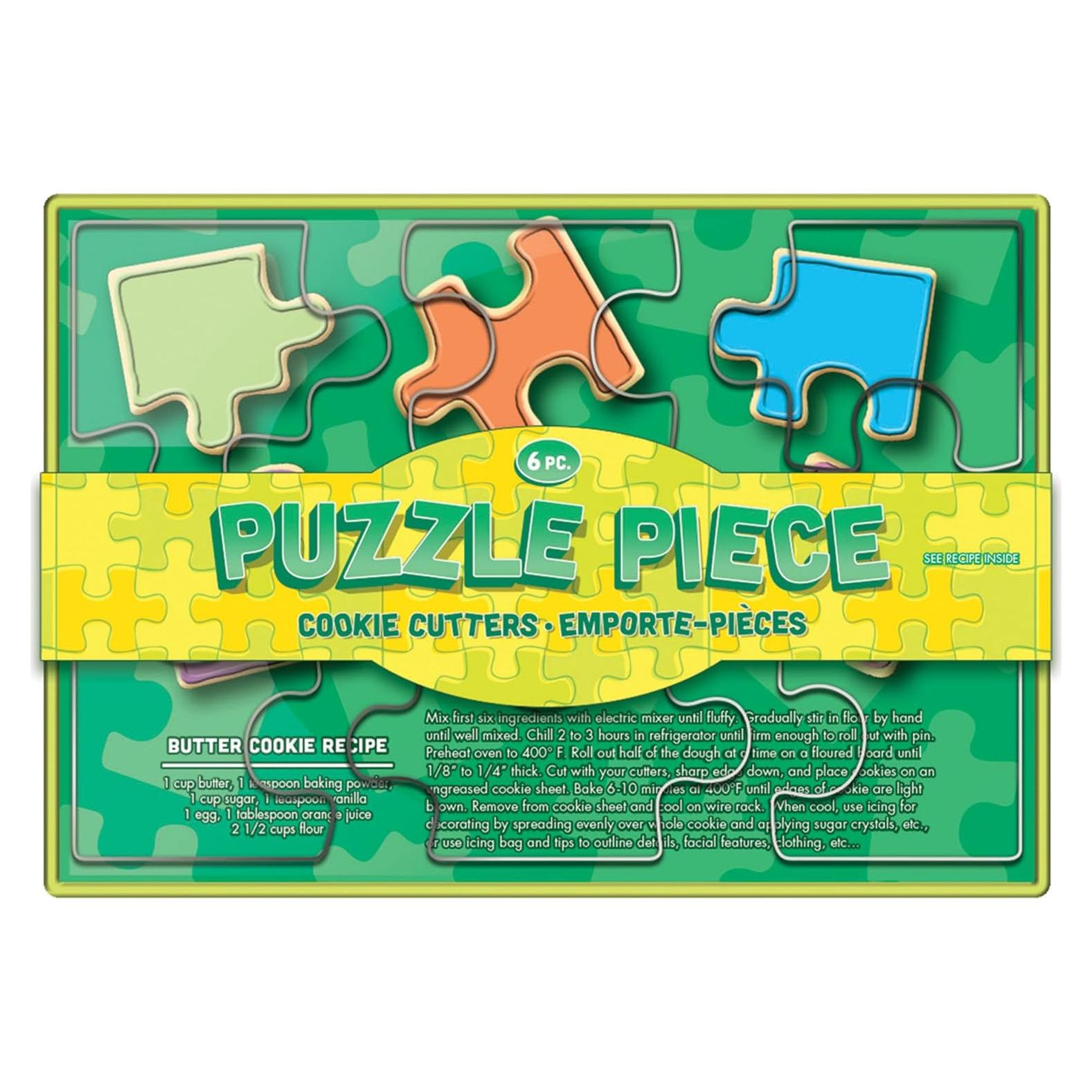 Juego de Cortadores de Galletas Fox Run 6 Piezas Acero Inoxidable