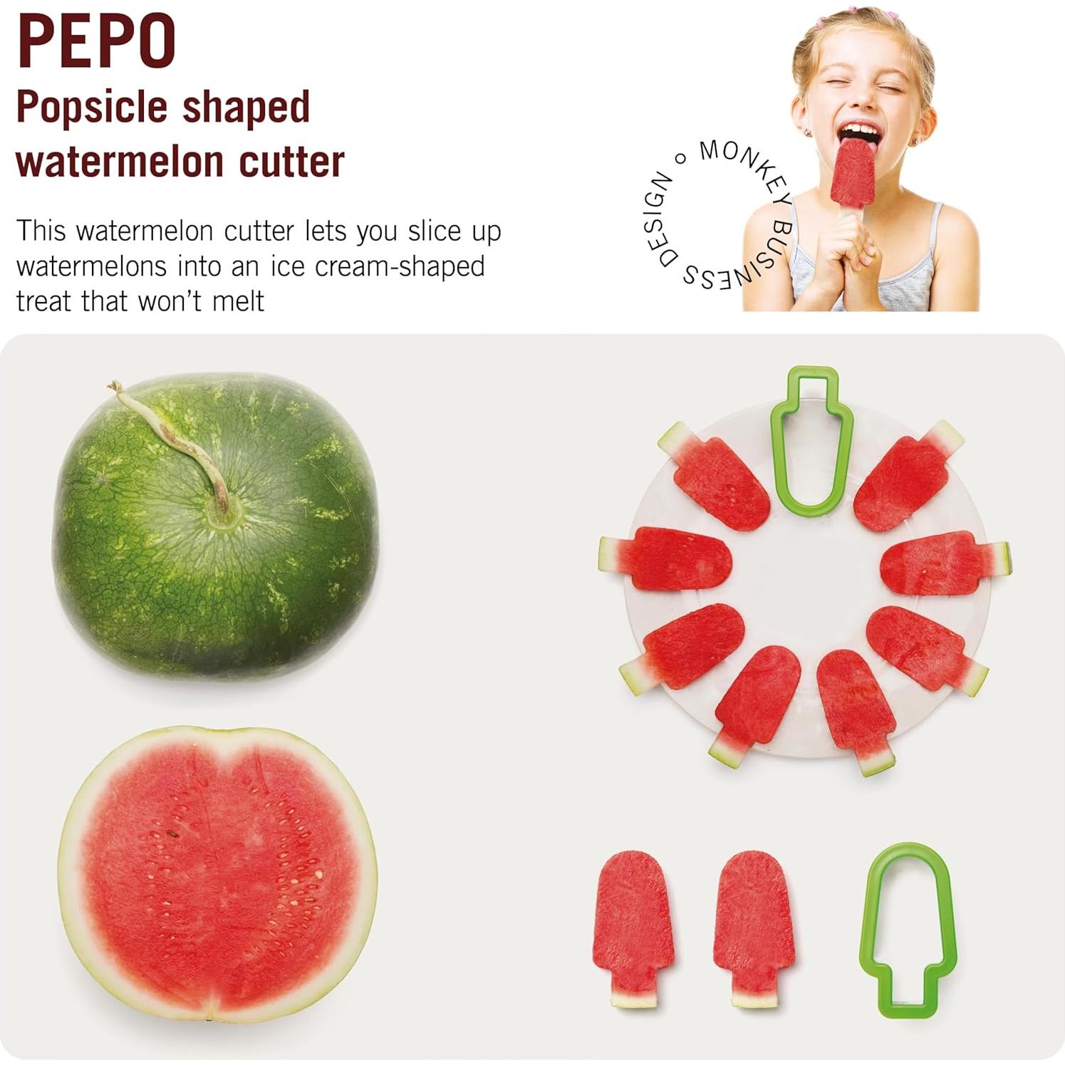 Cortador de Sandía Monkey Business en Forma de Paleta