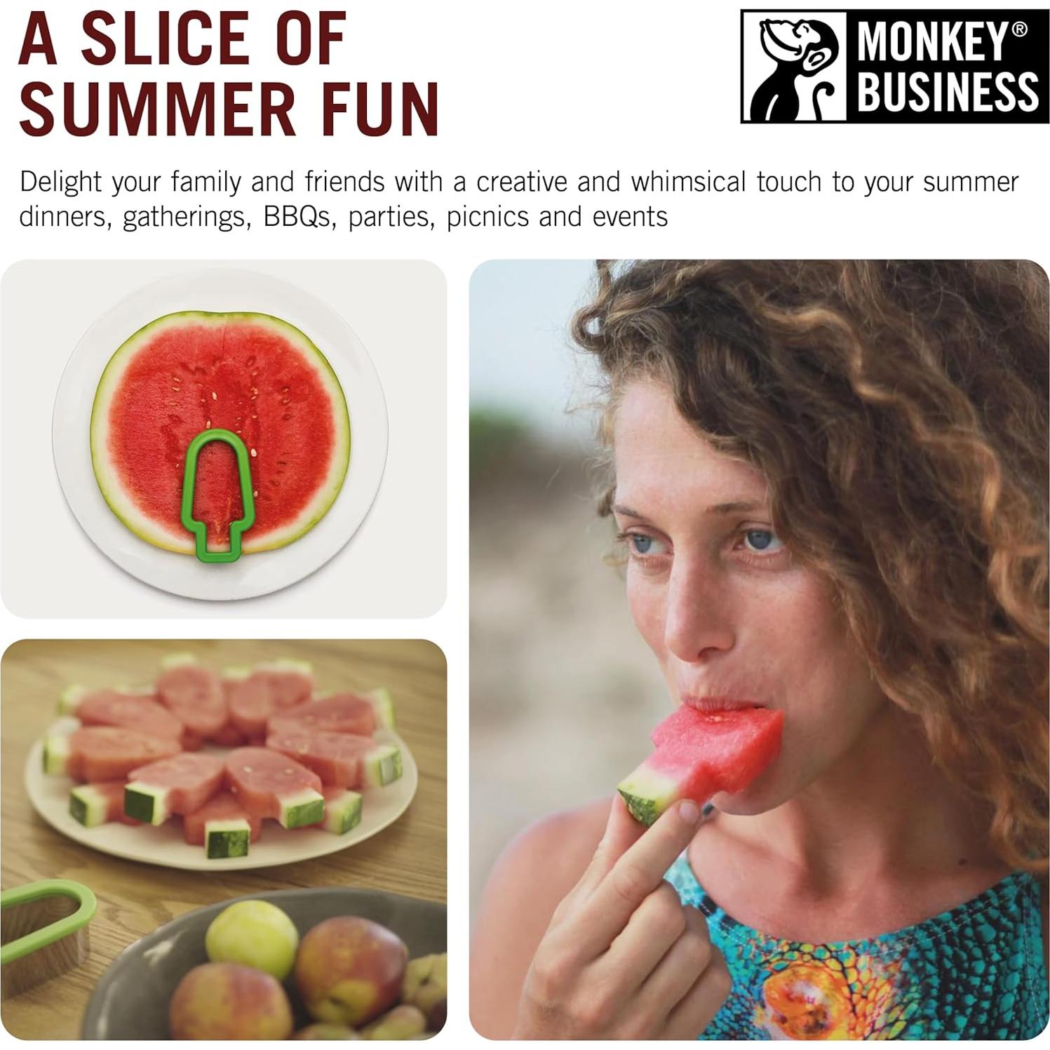 Cortador de Sandía Monkey Business en Forma de Paleta