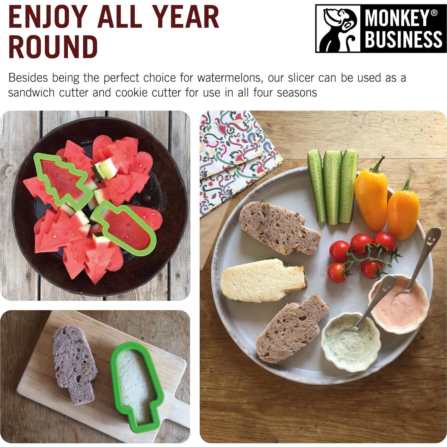 Cortador de Sandía Monkey Business en Forma de Paleta