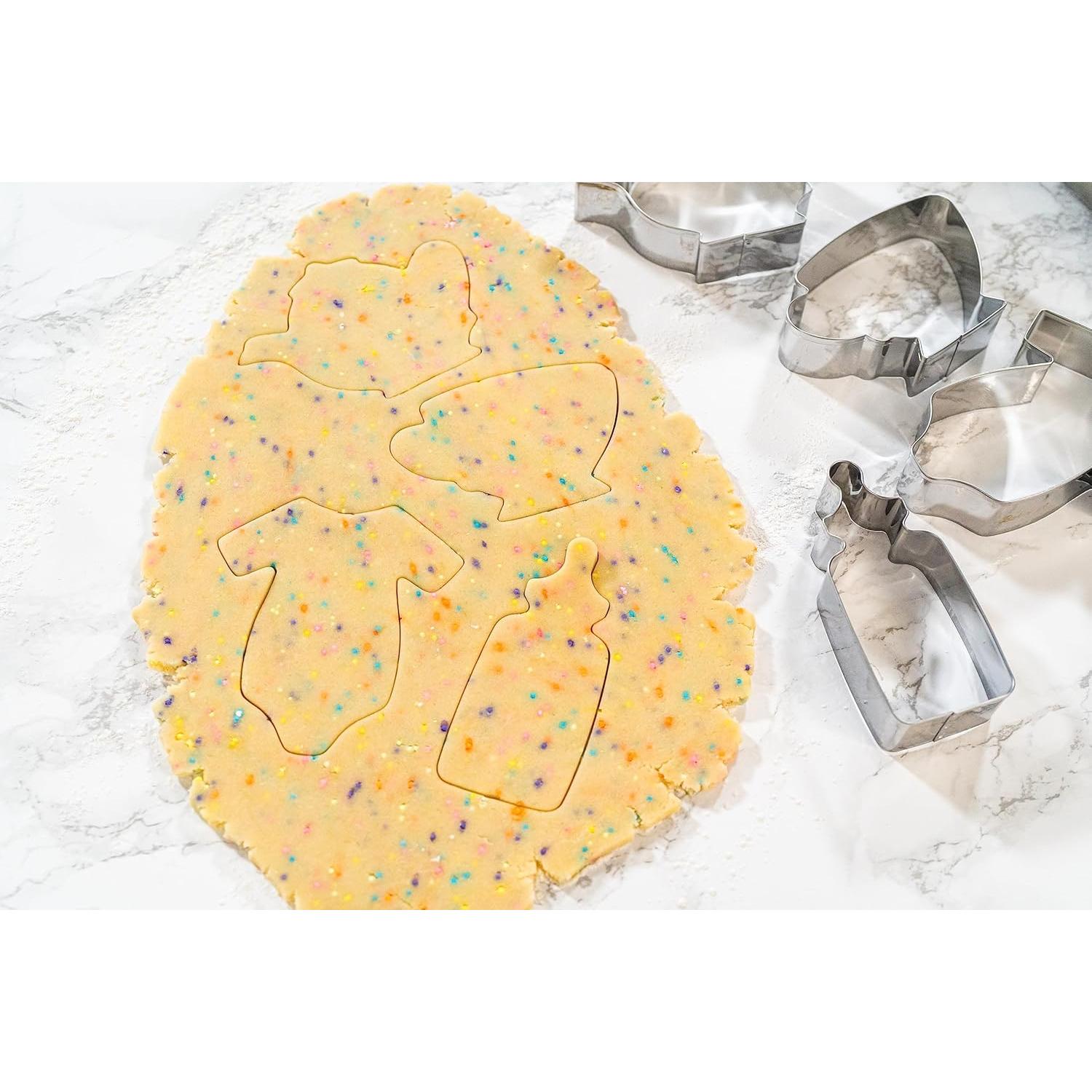 Juego de Cortadores de Galletas Bakerpan Tetera y Taza Acero Inoxidable